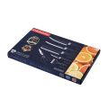 New international Stainless Steel Kitchen tools 6 Pcs Set Non-Stick Coating. 