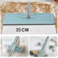 Microfiber Flat Mop Hand Free Squeeze Cleaning Floor Mop. 