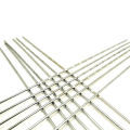 BBQ Barbecue Clip set Skewers 30cm Stainless steel + wood Needle Utensil rust resistant Pins BBQ Accessories Outdoor.