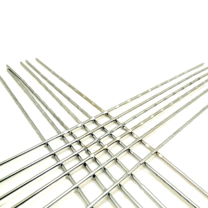 BBQ%20Barbecue%20Clip%20set%20Skewers%2030cm%20Stainless%20steel%20+%20wood%20Needle%20Utensil%20rust%20resistant%20Pins%20BBQ%20Accessories%20Outdoor%20-%20Image%202