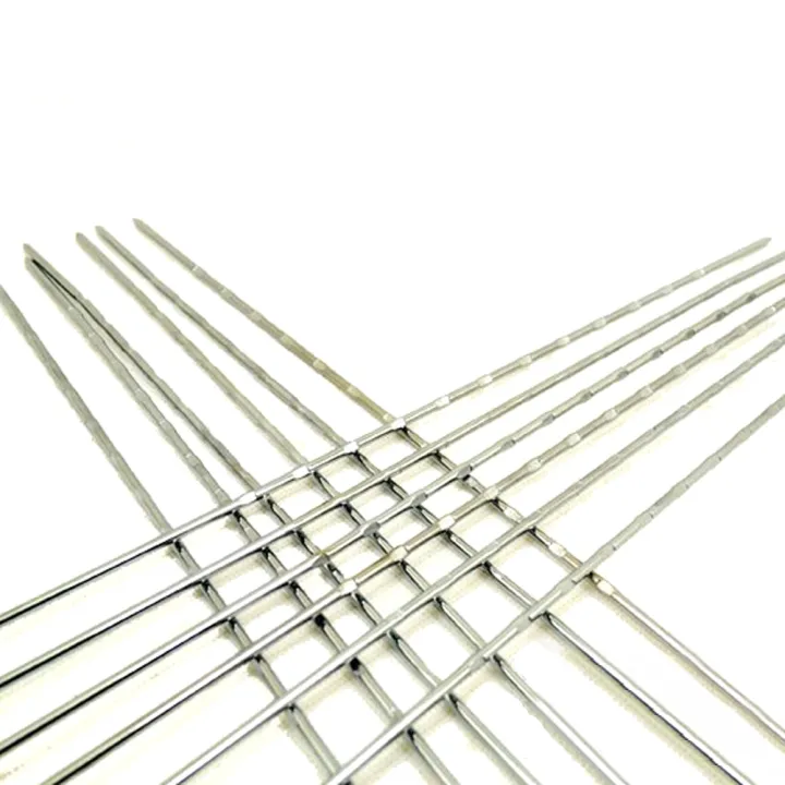 BBQ%20Barbecue%20Clip%20set%20Skewers%2030cm%20Stainless%20steel%20+%20wood%20Needle%20Utensil%20rust%20resistant%20Pins%20BBQ%20Accessories%20Outdoor%20-%20Image%202