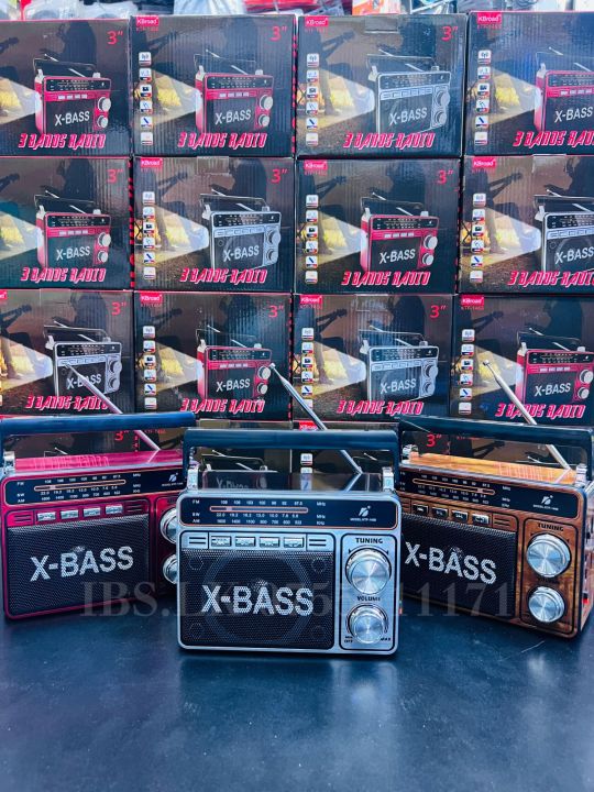 KTF-1466 X-BASS💯 CLASSIC STYEL RADIO📻+BLUETOOTH SPEAKER🔊XTREEM LEVAL SOUND🔥