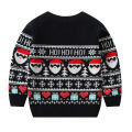 Cute style Christmas dinosaur sweater knitted pullover suitable for boys and children, suitable for festivals, daily life, sprin.