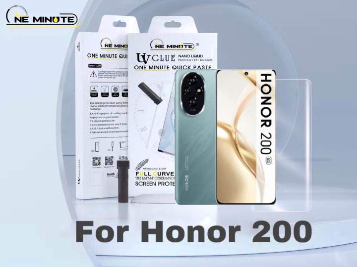 Tempered Glass Screen Protector For Honor 70 – 9H, 2.5D, Anti-Scratch, Bubble-Free