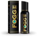 FOGG Men Combo Of Fresh Deodorant Spray Aqua And Woody Black Series , 120Ml Pack Of 1. 