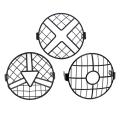 6.5" Motorcycle Headlight Mesh Grill Guard Front Lamp Mesh Grille Cover Protector for Cafe Racer Cruiser Headlight Cover.