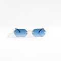 unique fashion sunglasses three piece frame colourful. 