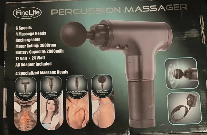 FineLife%20Handheld%20Cordless%20Percussion%20Massage%20Gun%20w/%20Four%20Massage%20Heads%20and%206.speeds%20-%20Image%204