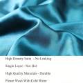 Women's Satin Sleep Cap, High Density Bonnet, Breathable Design, Elastic Wide Band, Soft Fabric. 