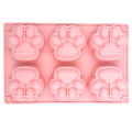 Multicavity Cat Paw Silicone Candle Mold bear's-paw Animal Scented Soap Mould DIY Resin Plaster Making Tools Desk Decor Gifts.