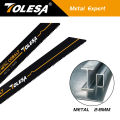 TOLESA 5PCS 6in Heavy Metal Cutting Reciprocating Saw Blades 14TPI Cast-Iron Bi-Metal Sabre Saw Blades for Metal Pipe, Rebar. 