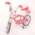 Retro Bicycle Model Ornament for Kids Vintage Metal Desktop Mini Retro Style Alloy Classical Bike ToyVintage Metal Bicycle. 