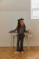 K2735 Korean Style Spring Autumn Girls Long Pants Children Gored Baby Girls Micro Flared Skirt Cute Wood Ear Design. 
