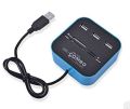 3-Ports USB 2.0 Hub & All in 1 Card Reader Combo. 