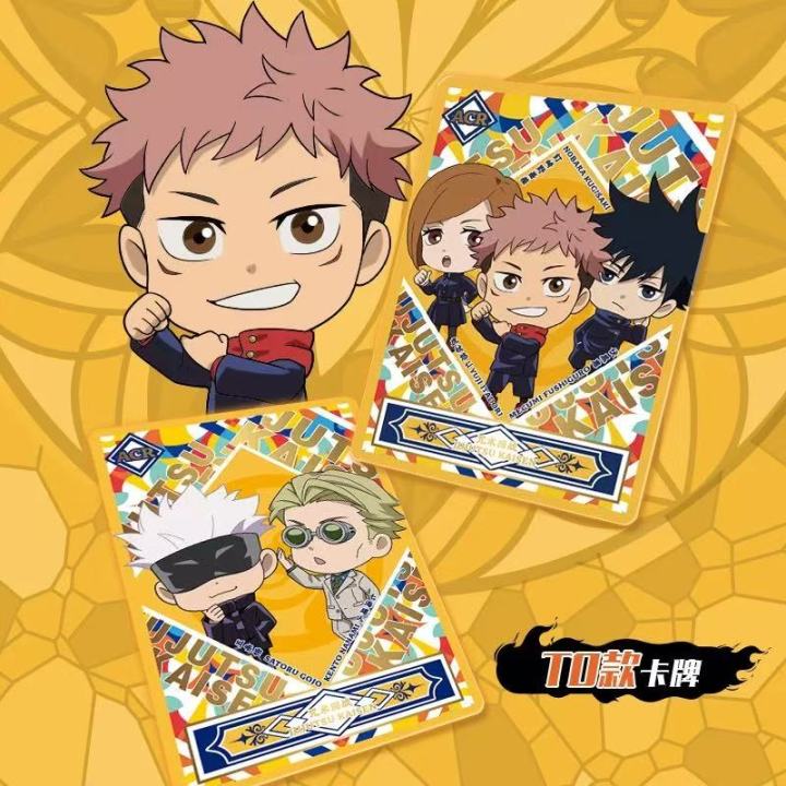 KAYOU%20Genuine%20Classic%20Anime%20Jujutsu%20Kaisen%20Ryomen%20Sukuna%20Itadori%20Yuji%20Gojo%20Satoru%20Character%20Collection%20Hobby%20Card%20Children%20%20-%20Image%205