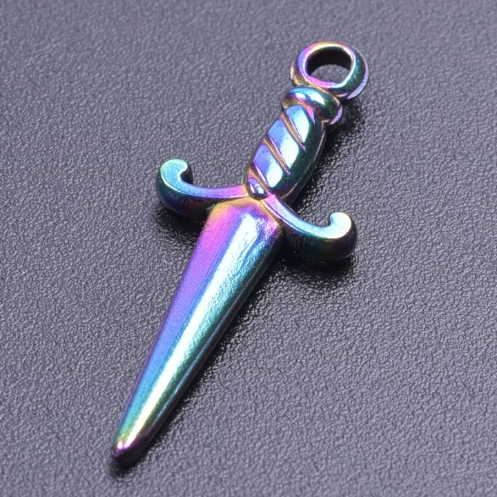 5pcs%20Mini%20Sword%20Charms%20Knife%20Gothic%20Charm%20for%20Jewelry%20Making%20Supplies%20Stainless%20Steel%20Pendant%20DIY%20Necklace%20Accessories%20Materials%20-%20Image%204