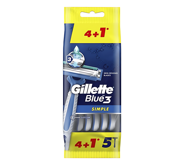 Gillette Simple 3  - 4+1 Razor