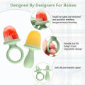 Baby food molds, suitable for DIY ice cream and breast milk molds, fruits, chocolates - easy-release baby food storage box.