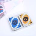 Original Uno H20 Water-Proof Transparent Card Game 112 - Plastic Cards. 