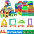Magnetic Building Blocks DIY Magnets Toys medium size STEM Toys Construction Toys Learning Educational Magnet Toys, Magnet Tiles. 