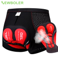 NEWBOLER Cycling Shorts Breathable Mesh Cycling Underwear 5D Gel Pad Shockproof MTB Bike Shorts Man Shorts.