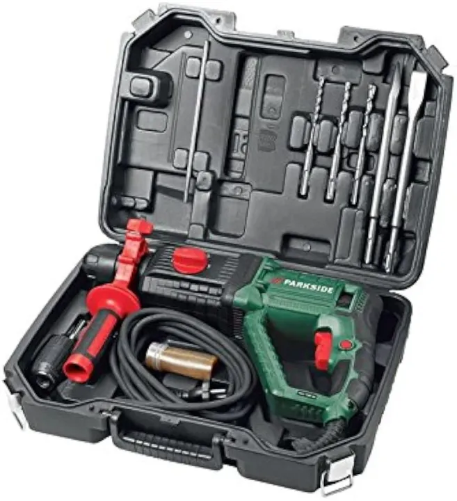 Parkside%20drill%20and%20chisel%20hammer%20tool%20PBH%201050%20B2%20with%20storage%20case%20-%20Image%204