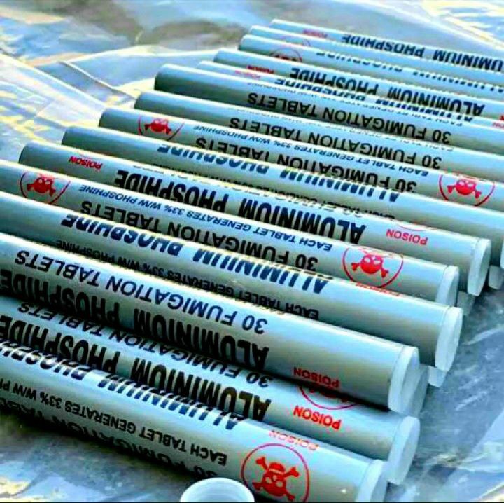 Aluminum Phosphide Tablet, Charpoka / Bug killer / Fumigation Tablets / Rat & Insect Poisonous Gas (QP) (30 pcs ), Made In India