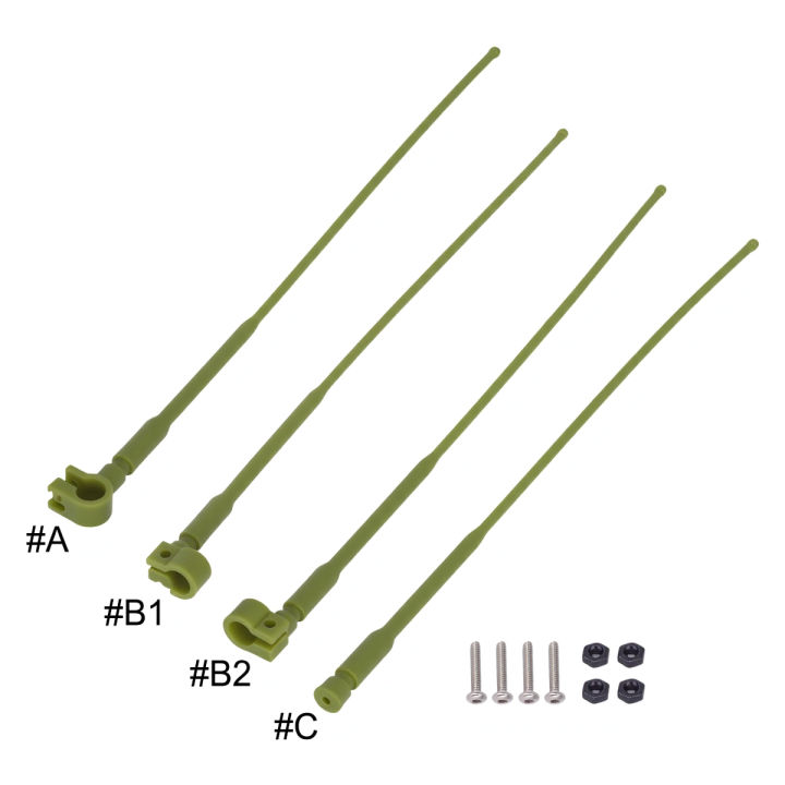 4Pcs%20Nylon%20Decoration%20Antenna%20Simulation%20Signal%20Pole%20Accessories%201/8%201/10%20RC%20Crawler%20Car%20TRX4%20TRX6%20SCX10%20D90%20D110%20TF2%20RGT%20Tamiya%20-%20Image%204