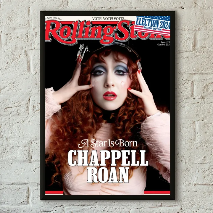 1PC%20American%20Singer%20Chappell%20Roan%20Poster%20Poster%20Paper%20Print%20Home%20Living%20Room%20Bedroom%20Entrance%20Bar%20Cafe%20Art%20Painting%20Decoration%20-%20Image%207