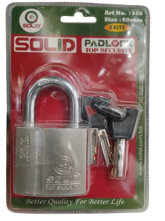 SOLID%20Padlock%20Security%2060mm%20(Guaranteed%20Anti%20Cut%20And%20Asid)%207710%20-%20Image%202