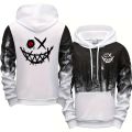 Men Single Piece Sweatshirts Sweatpants Versatile Men's Tracksuit Casual Comfort Fashion Daily Sports Simple Splashed Ink Hoodie. 