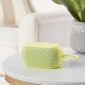 onn. Small Rugged Speaker with Bluetooth Wireless Technology, Yellow for Home & Party. 