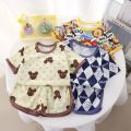 Children Clothing Set Boys and Girls' Clothes Summer Ice Silk Short Sleeved Baby 2Pcs Sets Toddler Loungewear Soft Pajamas 1-7Y. 
