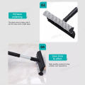 SEAMETAL Car Window Cleaning Brush Mirror Glass Squeegee Wiper 2 in 1 Retractable Long Handle Car Windshield Window Washing Tool. 