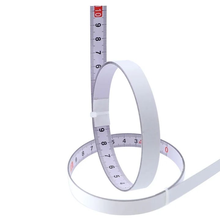 Metal Ruler Band Miter Track Tape Measure Self Adhesive Metric Steel Ruler Miter Saw ...