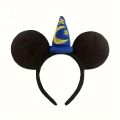 2026 Disney Mickey Mouse Plush Magic House Disney Headwear Cosplay Decoration Christmas Party Cloth Hair Band Adult/Children. 