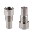 1PCS Car Modification Length 50mm New Universal Oxygen Sensor Stainless Steel M18x1.5 Shielding Connector. 