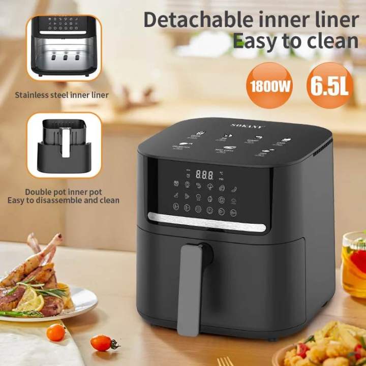 Sokany%20Air%20Fryer%206.5%20Litre%20SK-10040%20With%20Latest%20Design%20-%20Image%202