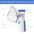 Mesh Nebuliser/Nebulizer portable handheld, easy for travel ,noise free , silent , effective, chargeable,  battery operated as well ,ultrasonic,  compact, USB powered, for asthama , flu ,breathing problem solution,affordable  for children and house use. 