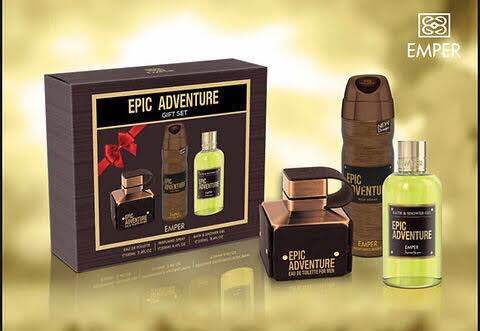 Emper Gift Set Epic Adventure 3 in 1 for Men