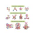 Magnetic Building Block STEM Toy for Kids 3+ Years-Premium STEM game toy Magnetic Sticks and Balls Set- Different Sizes & Curve Shaped - for Boys and Girls. 