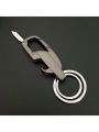 Mens Womens Car Keychains, Multifunctional Heavy Duty Bottle Opener Keychain. 