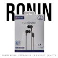 Ronin R-9 Type-C Handsfree High Quality Wired Earphones. 
