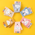 Winter Children Cartoon Gloves Cute Rabbit Thick Warm Kids Half Finger Flip Mittens Outdoor Toddler Windproof Gloves For 1-12Yrs.