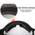 Tactical Goggles Mountaineering Shooting Sunglasses Windproof Sand Control Motocross CS Glasses 3 Lenses Replaceable Motorcycle.