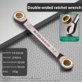 1Pc Double Head Universal Torx Wrench Adjustable Torque 6-27mm Ratchet Spanner for Bicycle Motorcycle Car Repair Tools Hand Tool. 