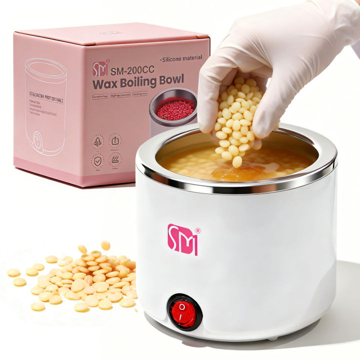 LULAA Waxing Wax Warmer for Hair Removal Quick Heating wax Melt Warmer Easy to Use at Home Waxing Kit for Women Use staloofy hair