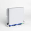 1X8 Splitter Fiber Optical Box FTTH PLC Splitter box with 1X8 Planar Waveguide Type Optical splitter. 