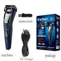 Kamei 0.5 - 10mm beard,hair trimmer rechargable mustache and hair trimmer with charger and box. 