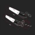 For ninja 400 650 300 250 250R ZX14R ZX10R ZX6R 1000 SX H2 ZX7R Motorcycle CNC Rear View Mirrors HD Motorbike End Side Mirror. 